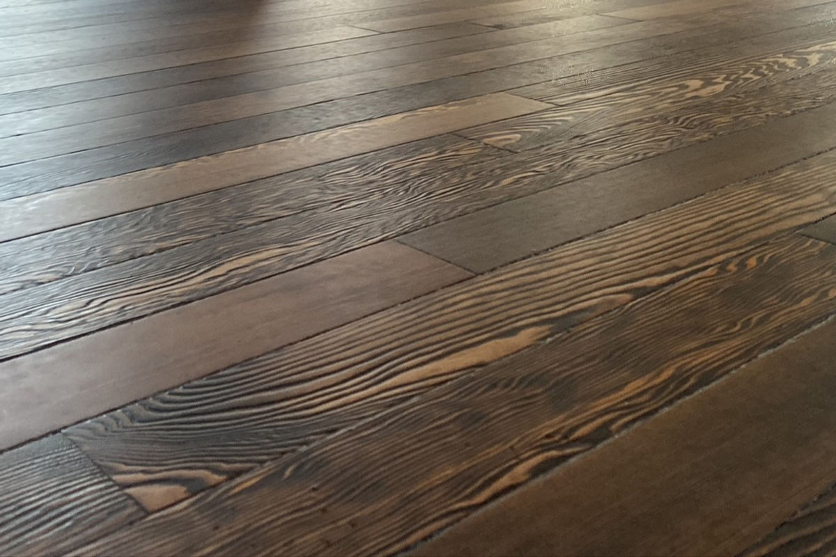 Custom medallion floor